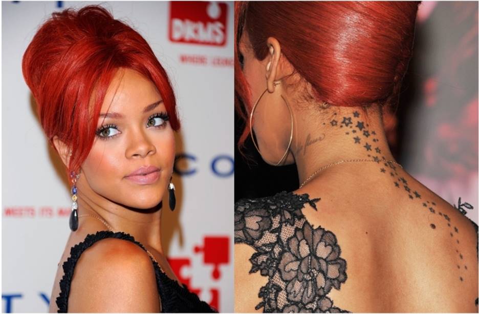 Rihanna’s Tattoos are a Reflection of Her Bold Personality Roomatic